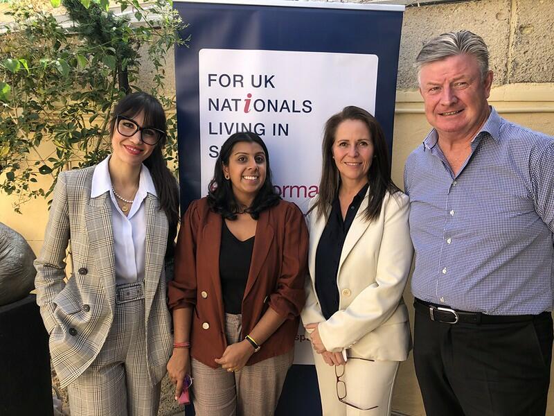 Paul Ruane y Consulado Británico Tenerife